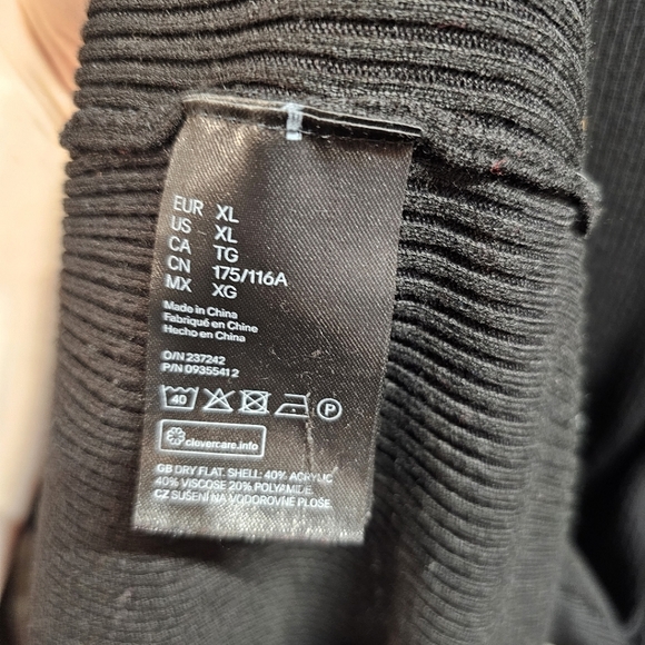 Kangol Dresses Kangol X Hm Fitted Ribbed Calf Length Bodycon Dress